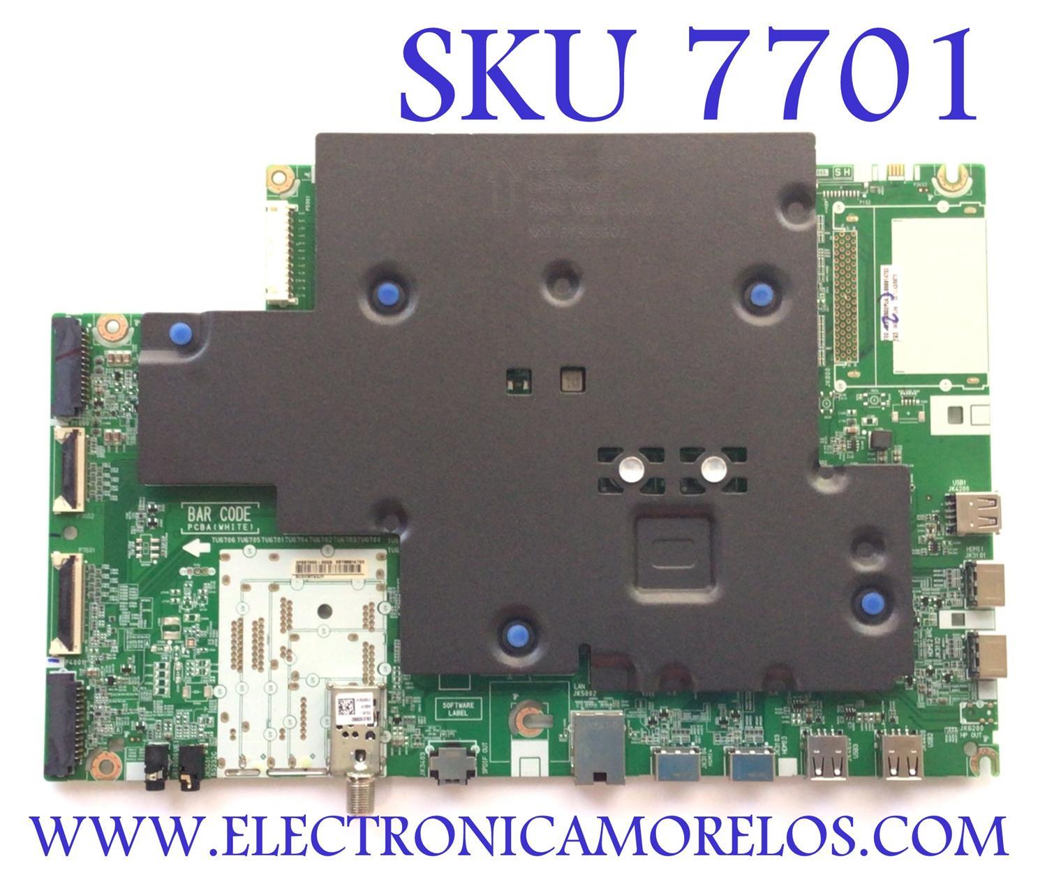 MAIN PARA TV LG OLED EVO 4K UHD SMART TV / NUMERO DE PARTE EBT66914703 / EAX69787404 / 66914703 / EAX69787404(1.0) / DISPLAY LE650PQJ (HQ)(E1) / MODELO OLED65G2PUA / OLED65G2PUA.DUSQLJR